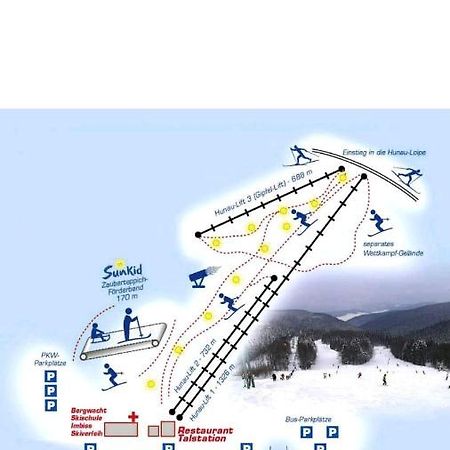 4 Erw. 1 Ki. Ski Entspannung Terasse Ausblick ชมาลเลนแบร์ก ภายนอก รูปภาพ
